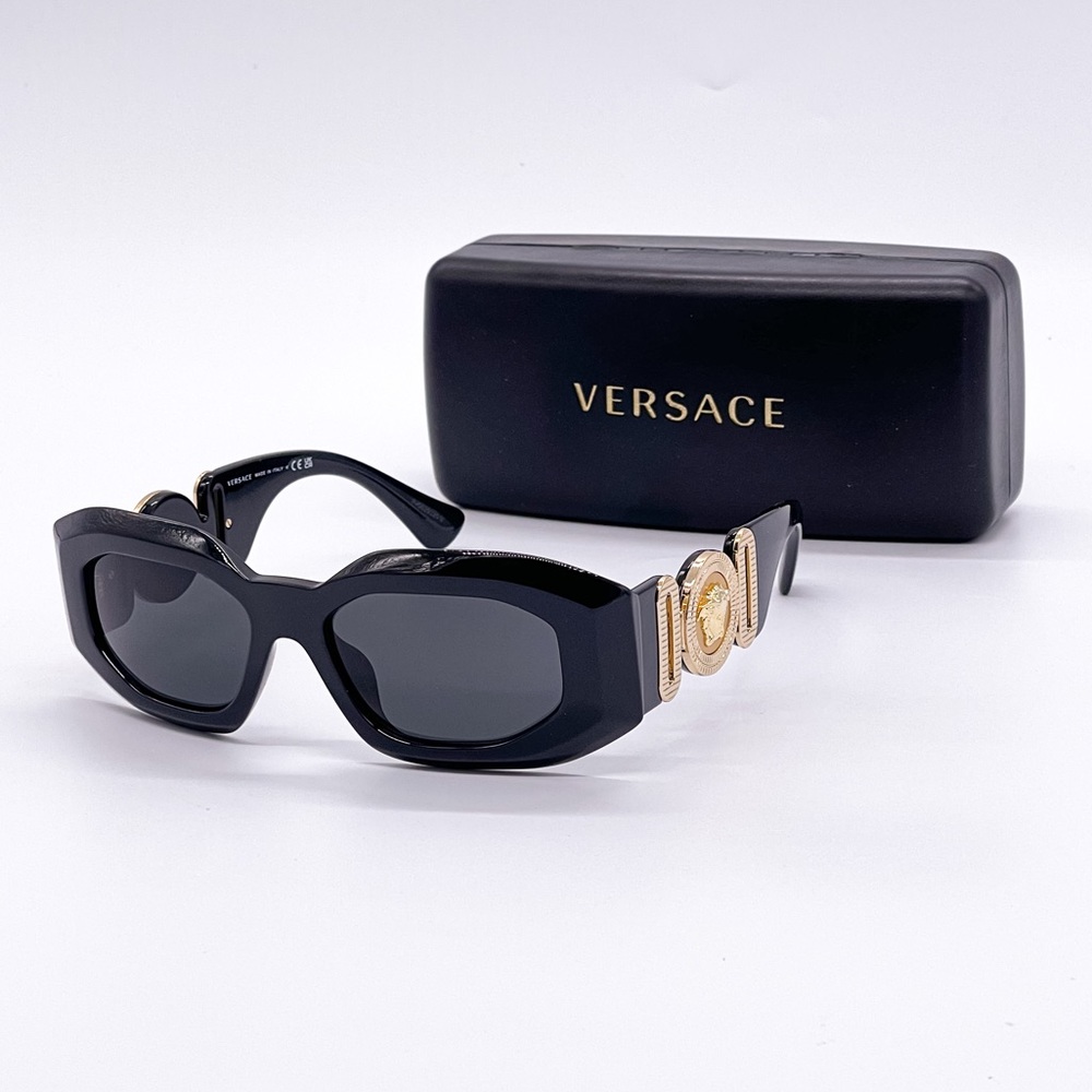 NEW VERSACE VE4425BU GB1/87 SUNGLASSES VERSACE MOD 4425U GB1/87 VE4425U